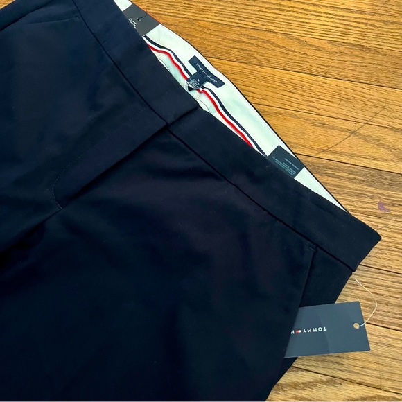 Tommy Hilfiger Woman’s Masters Navy Ankle Ala Cheville Pants Size 16 - Picture 2 of 8